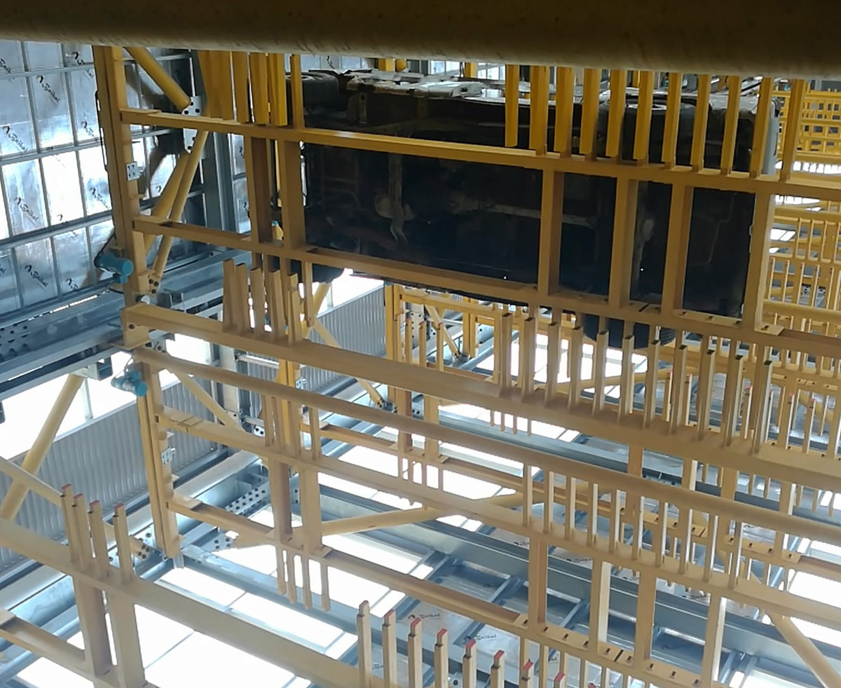 綿竹機械車庫PCS垂直升降立體車位